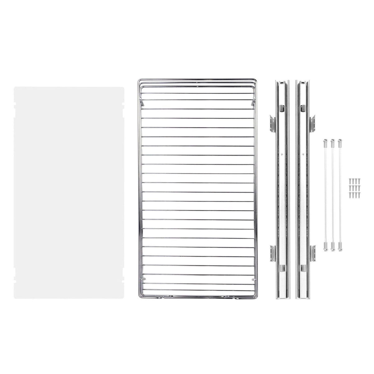 Chrome Steel Roll Out Drawers Y47227