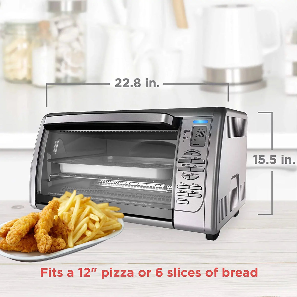 Silver Convection Toaster Oven R114575