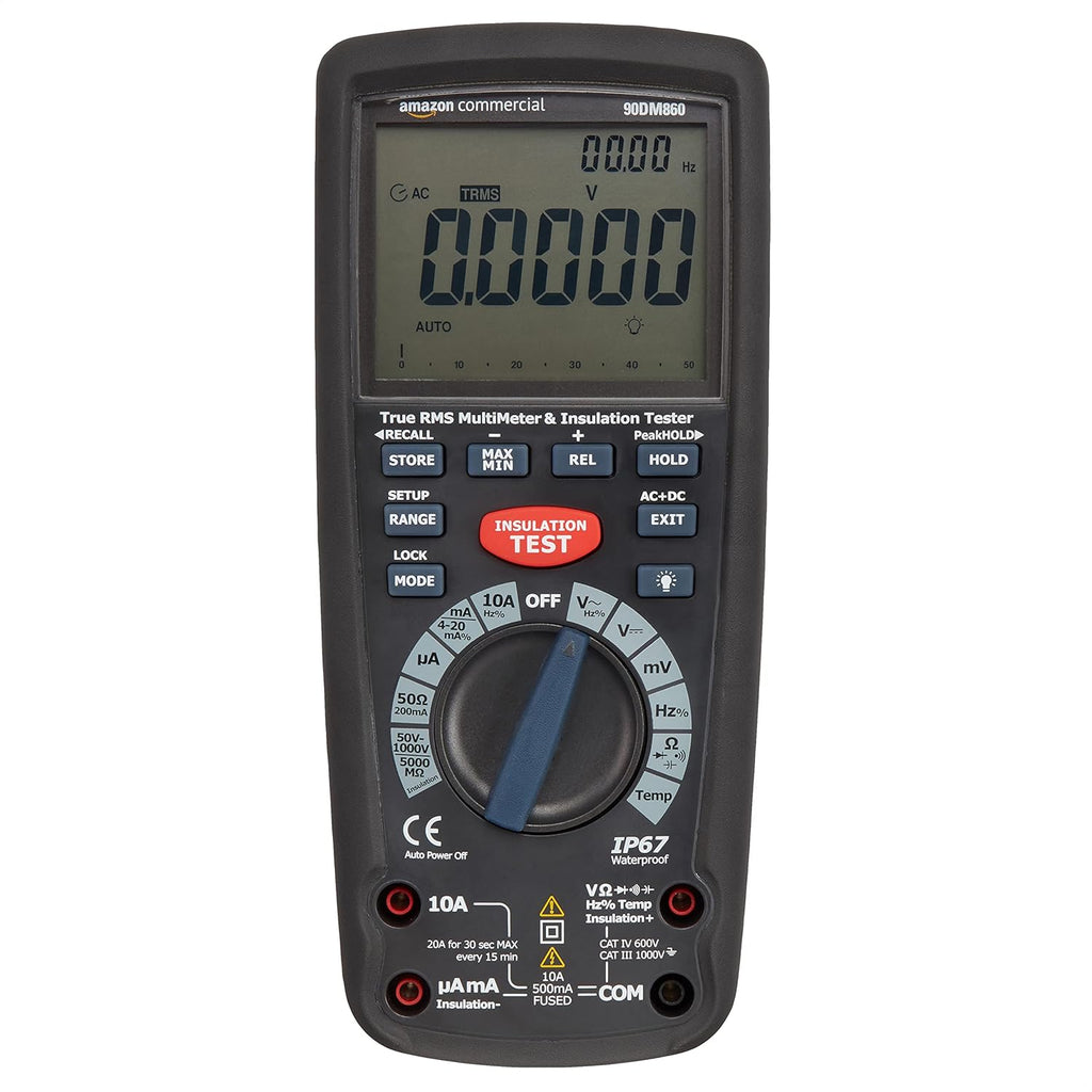 Insulation Tester with Multimeter Function, True RMS, CATIV 600V V540765