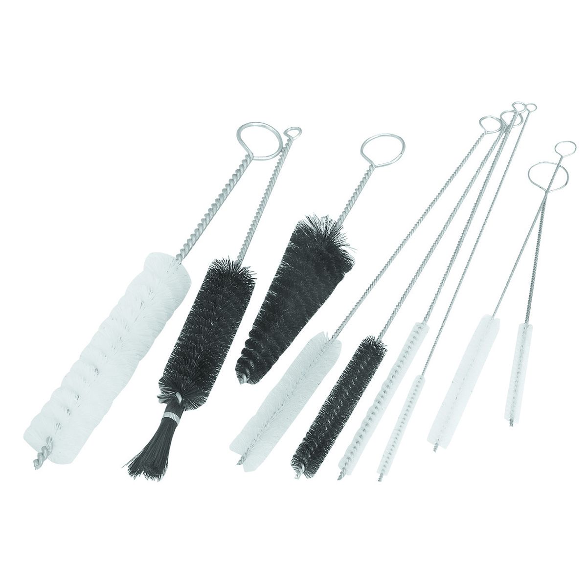 9 Piece Nylon Tube Pipe Brush Set P374738