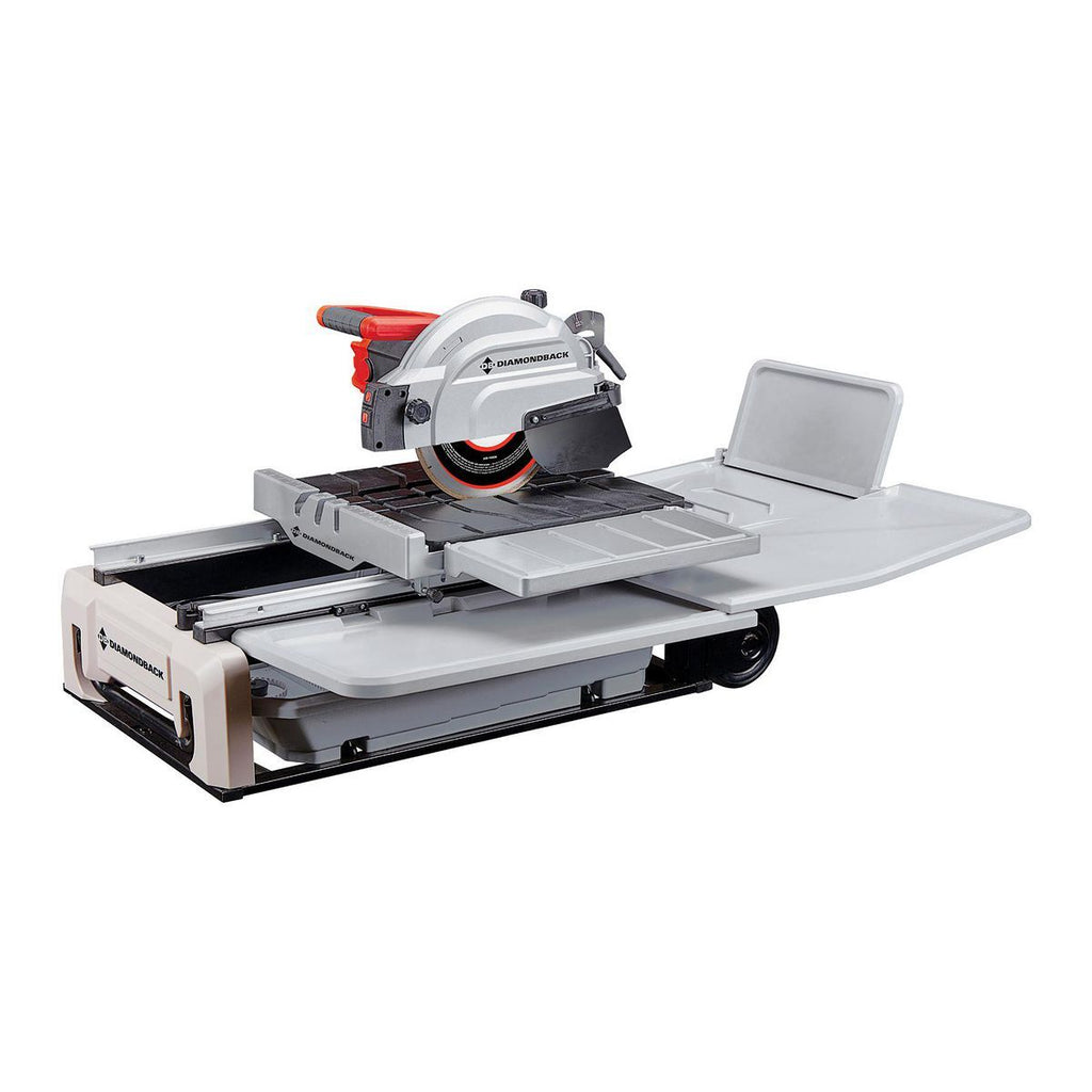 15 Amp 10 in. Wet Tile Saw with Sliding Table L186