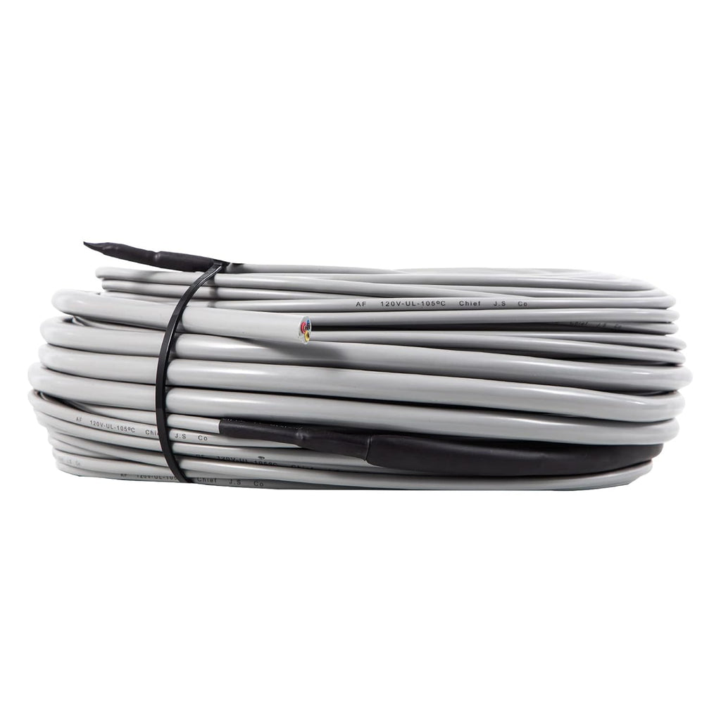 Floor Heating Cable 145.3 Square Feet with Temperature Control Panel M292904