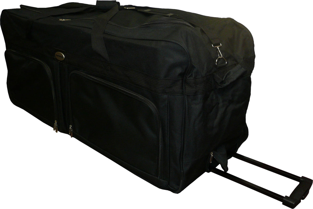 42" Polyester Rolling Duffle Bag Travel Luggage S194052