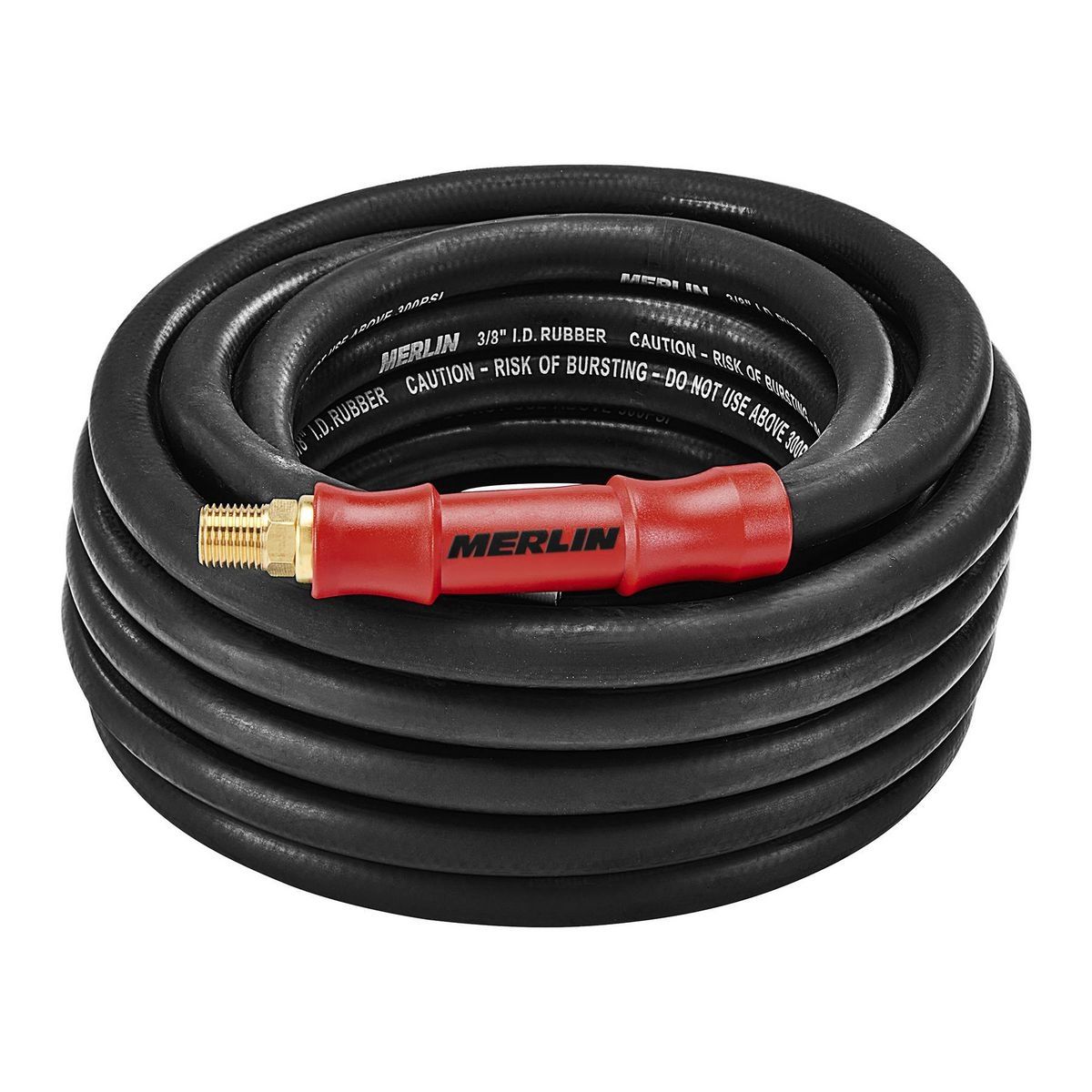 3/8 in. x 25 ft. Rubber Air Hose S804