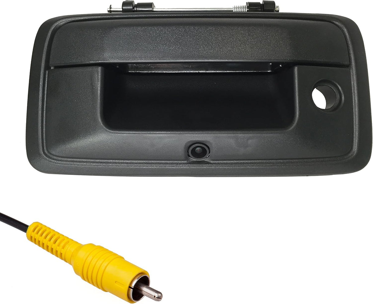 Black Tailgate Handle with Backup Camera T414673