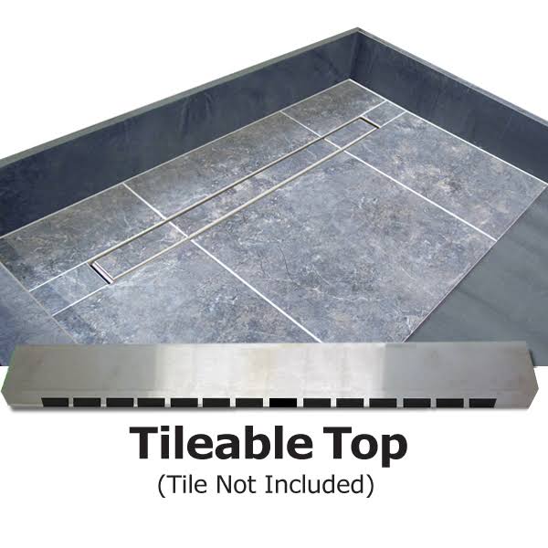 Single Threshold Shower Base with Drain L925