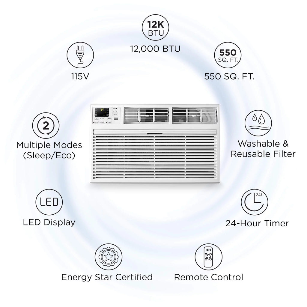 12,000 BTU Through-the-Wall Air Conditioner I191