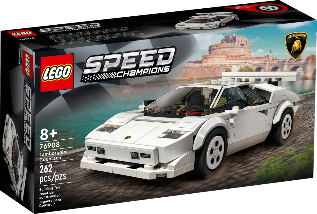 Race Car Toy Model Building Set with Racing Driver Minifigure Q63866