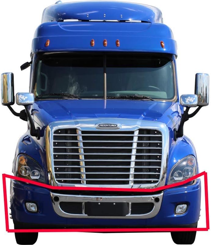 Chrome Bumper with Fog Light hole, Fog Light Pair, License Holder, 2x Windshield Wipers, 3x Face Masks X1613