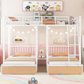 Black Triple Bunk Bed Twin Size B175110