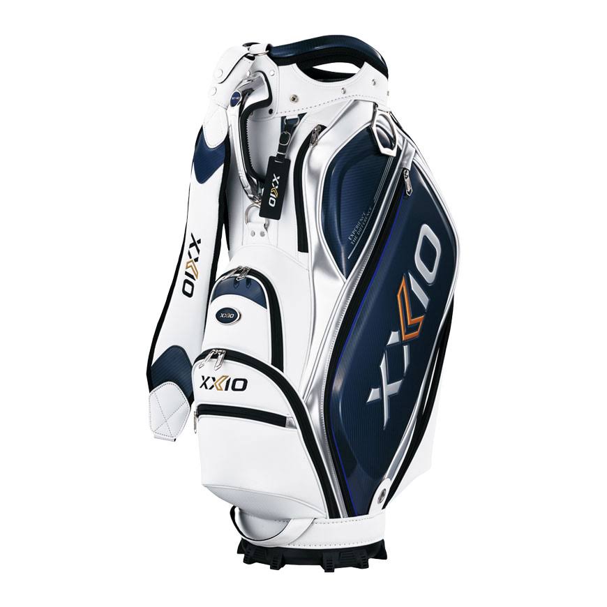 White/Navy Staff Bag I835