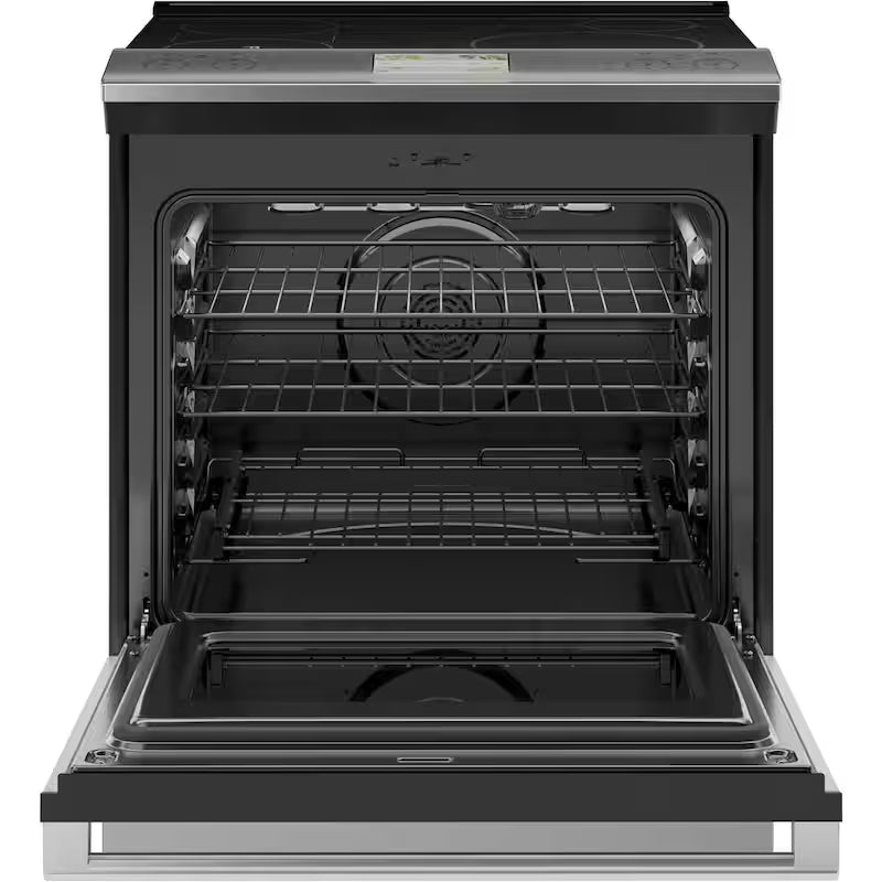 30 in. 5.3 cu. ft. Slide-In Smart Induction Electric Range with Self-Cleaning Convection Oven E544507