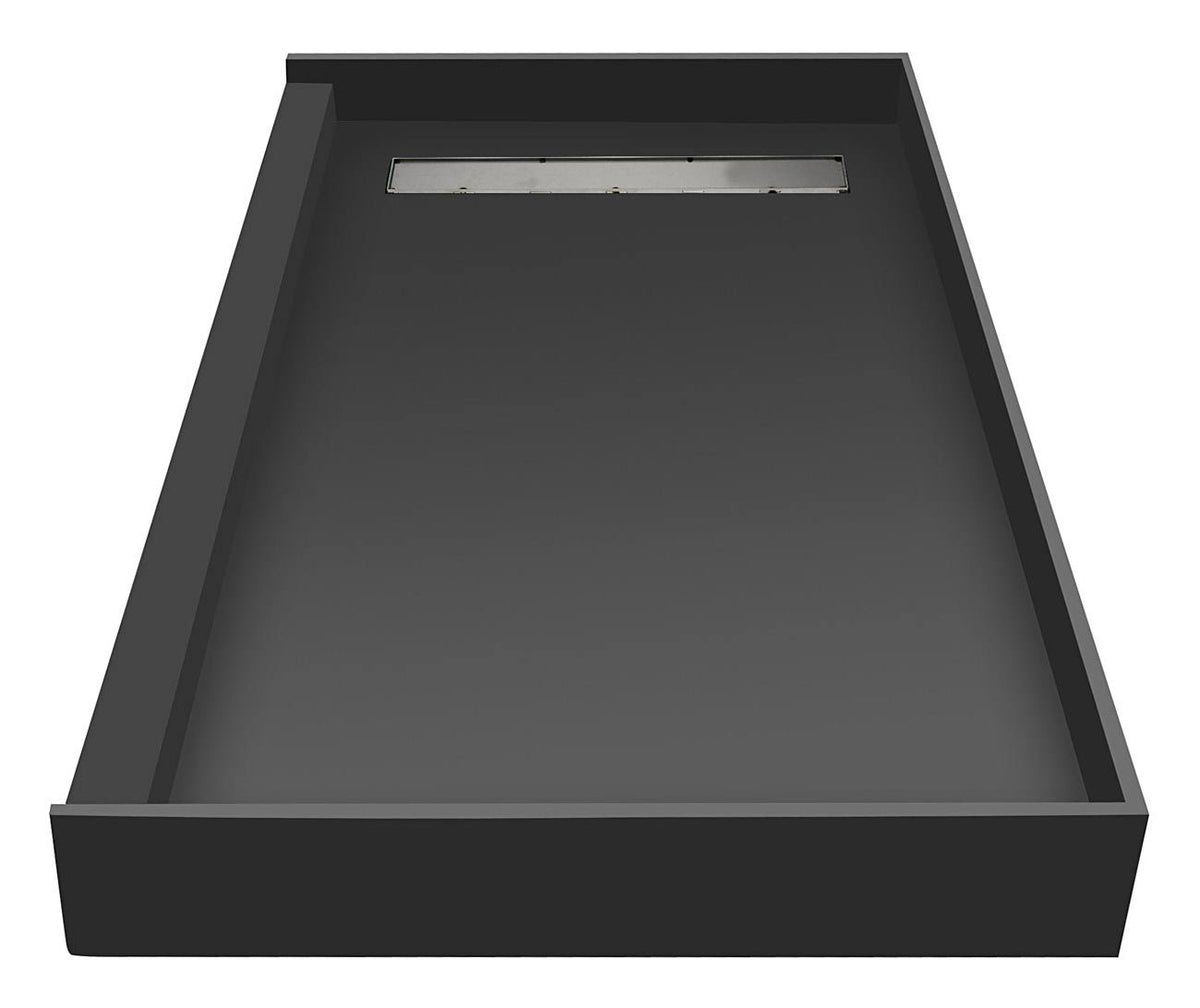 Single Threshold Shower Base with Drain L925