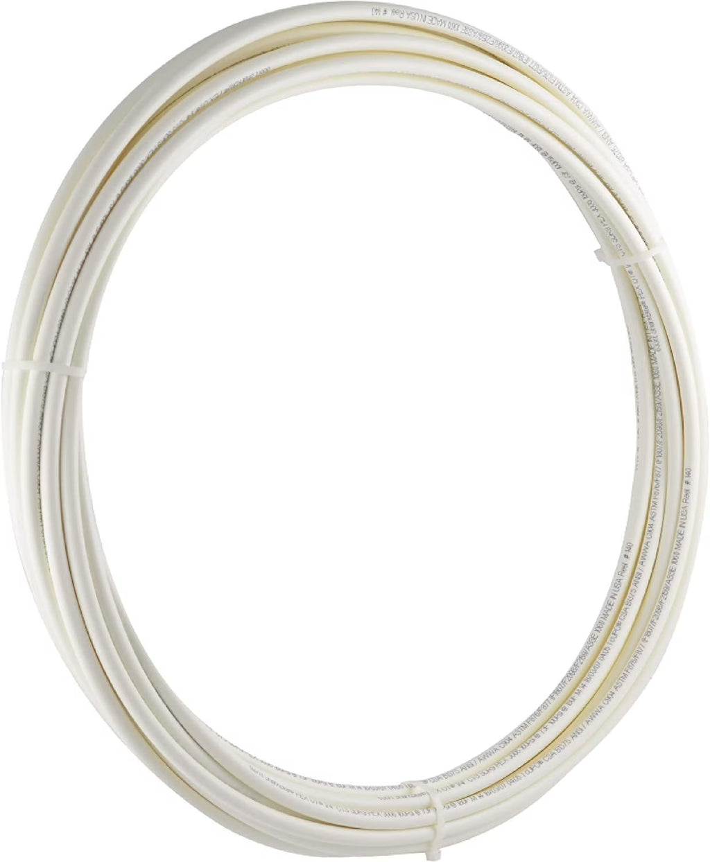 50 Feet Coil White PEX Pipe Tubing I3856