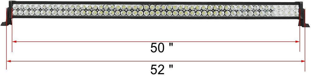 Upper Windshield Mounting Brackets for 52" LED Light Bar I6249