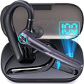Bluetooth Headset with Charging Case, Dual Mic Noise Cancelling, Pack of 2 X170903