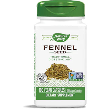 Fennel Seed 480 mg 100 Capsules U438