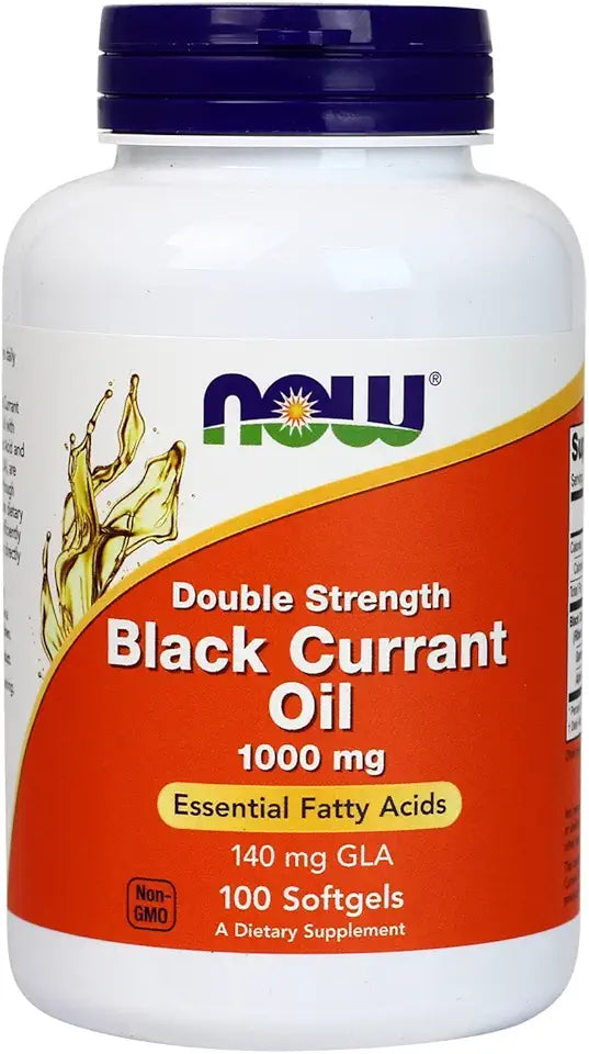 Black Currant Oil 1000 mg 100 Softgels 2 Pack F133693