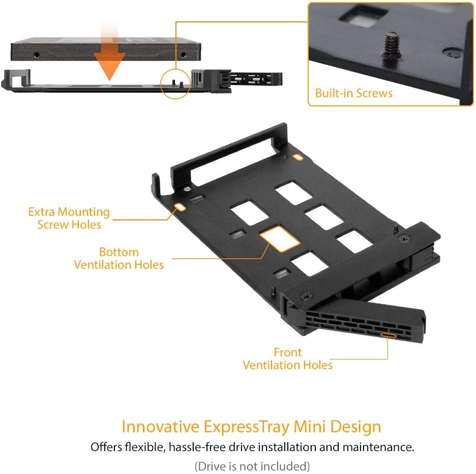 6 x 2.5" SATA HDD / SSD Hot Swap Cage for External 5.25" Bay Y52091