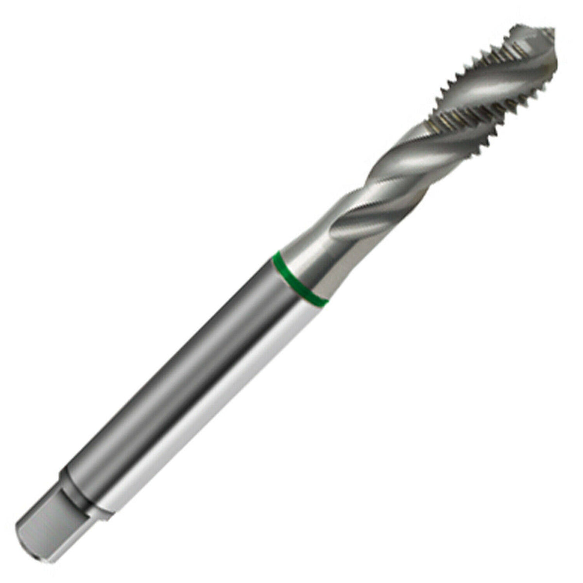 M24 x 3 Green Ring Spiral Flute Semi-Bottom Tap Z302059