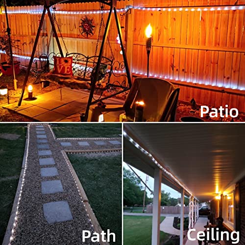 Purple Solar Outdoor Rope Lights, 72ft 200 LED L1129