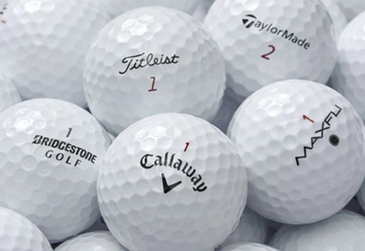 48 Pack White Mixed Golf Balls P211583