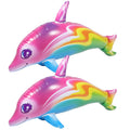 Inflatable Dolphin Toy Beach Pool Toy S736