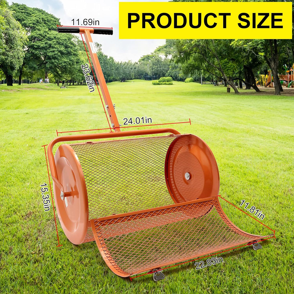 Peat Moss Spreader 24 Q444