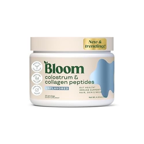 Bovine Colostrum Powder, Gluten Free, Sugar Free, Unflavored, 25 Servings H28461