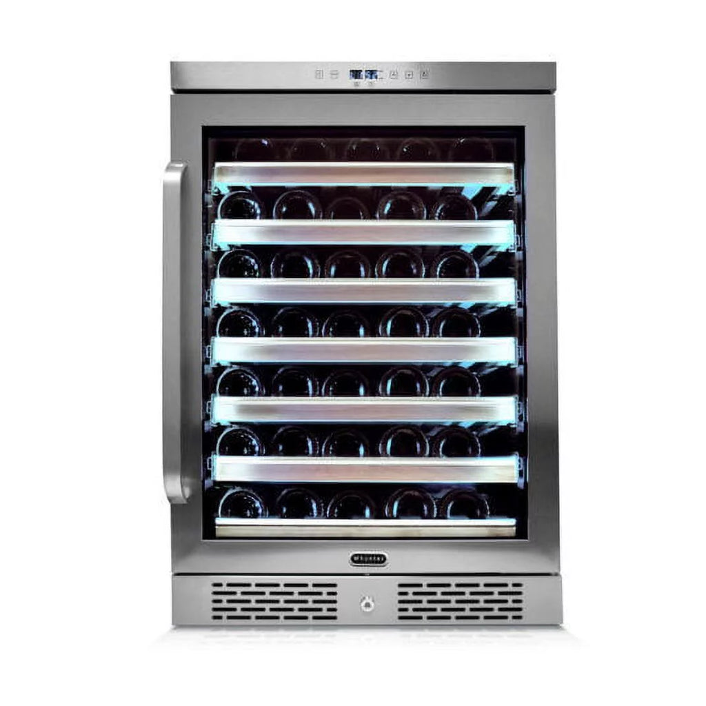54 Bottle Stainless Steel Wine Refrigerator D73481
