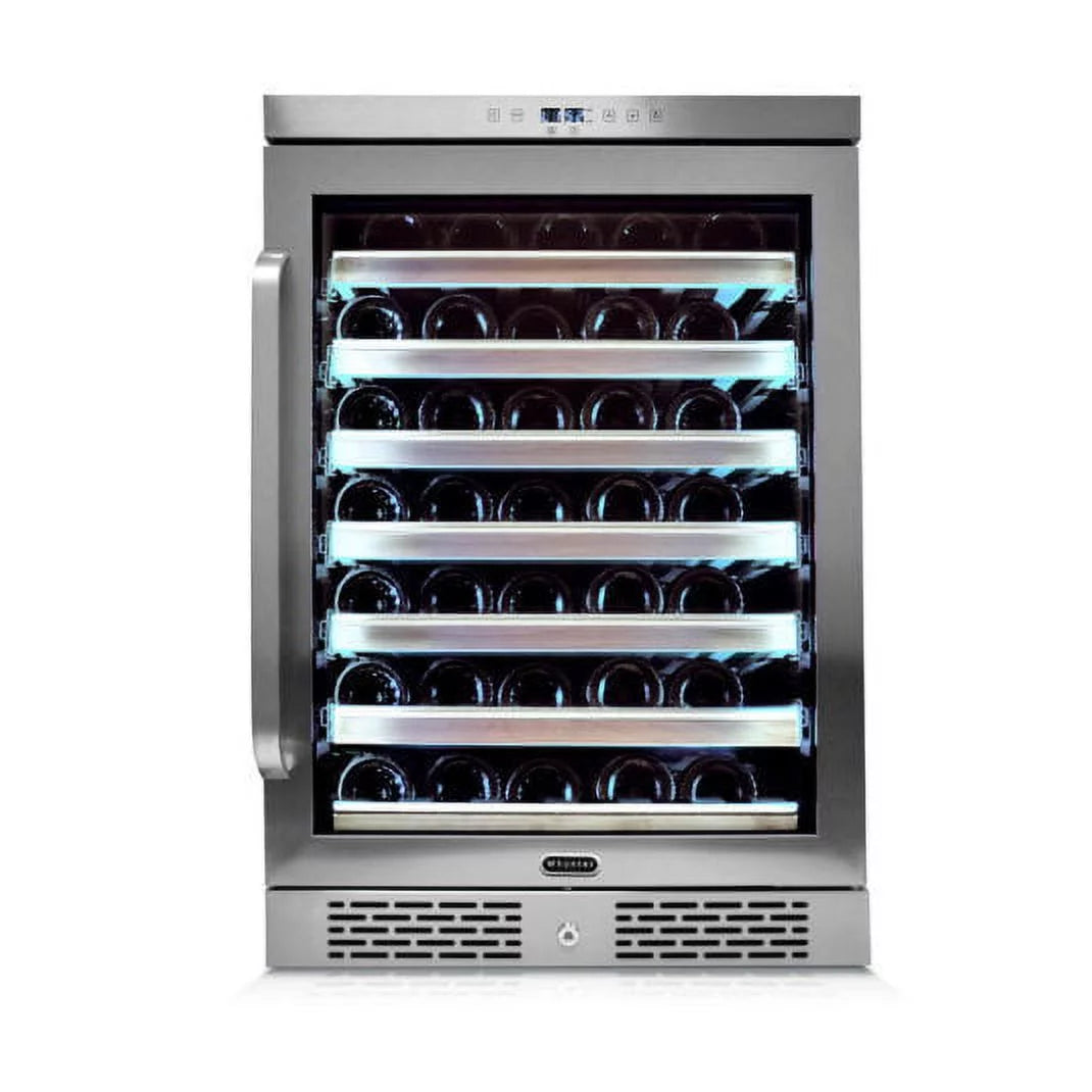 54 Bottle Stainless Steel Wine Refrigerator D73481