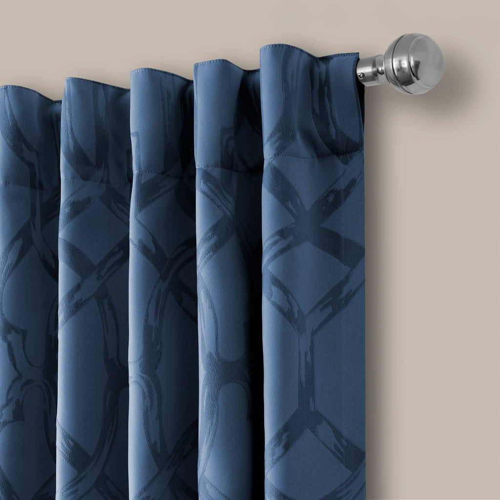 Ironwork Blackout Scarf Valance L826765