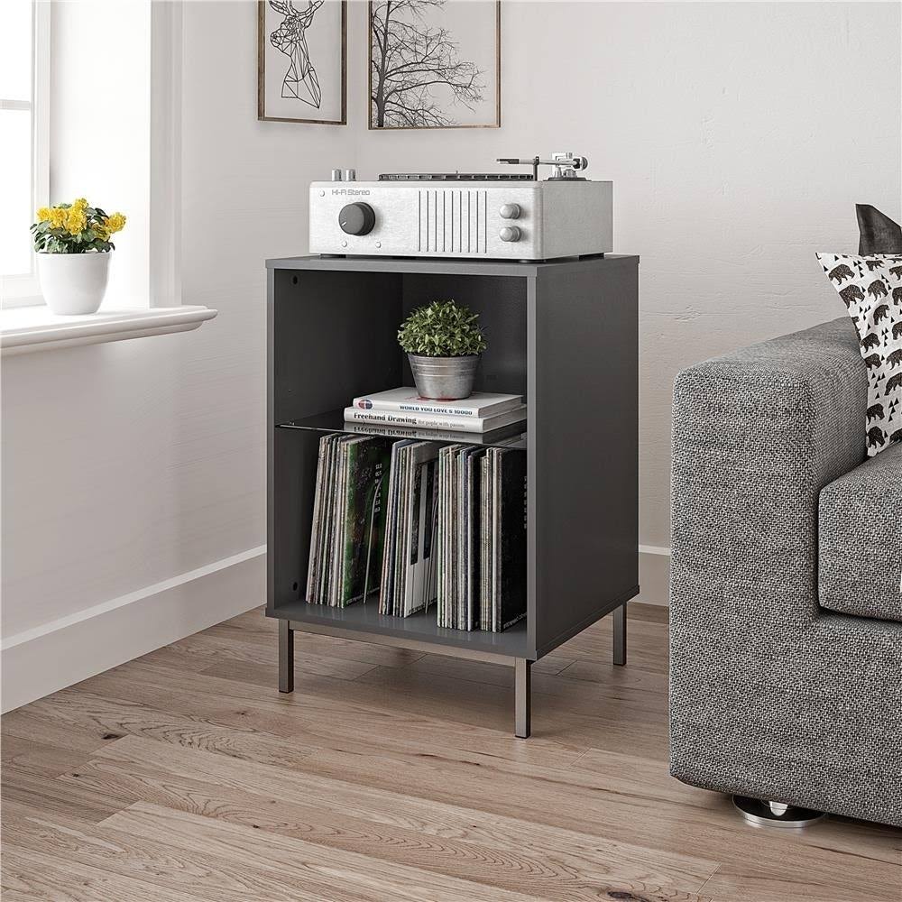 White Turntable Stand V3040