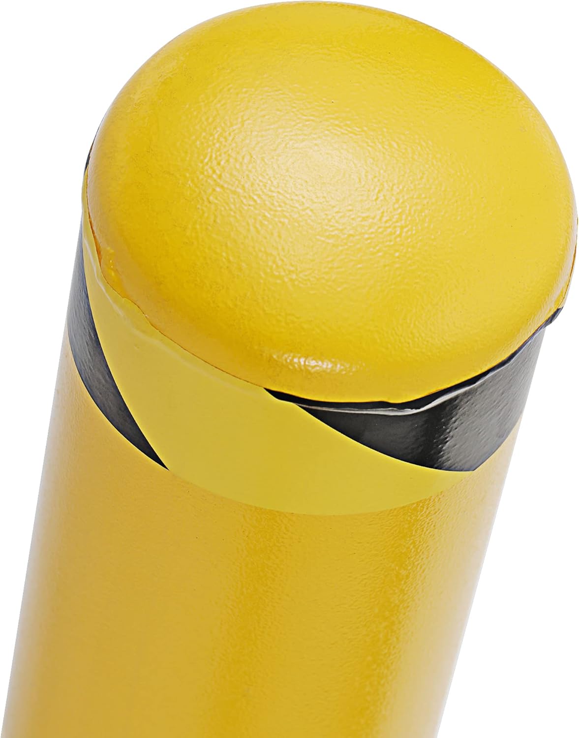 2Packs 48" Height Safety Bollard Yellow Powder Coat Parking Post with 4 Anchor Bolts Q146513