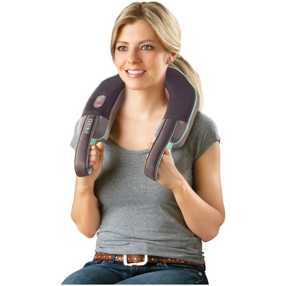 Black Neck and Shoulder Massager with Heat L5503