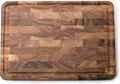 Acacia Wood End Grain Board with Channel O6030
