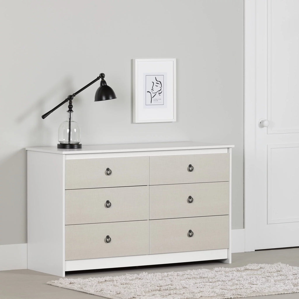 White Coastal Dresser C7185