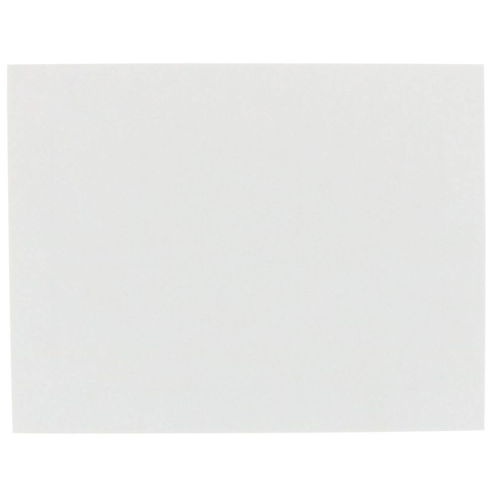 Flat Note Cards, 4 1/4 x 5 1/2, White, 500/Box K7237