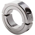Shaft Collar, Clamp, 2pc, 2 in, SS W562088