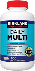 Daily Multi Vitamins & Minerals 500ct B825985
