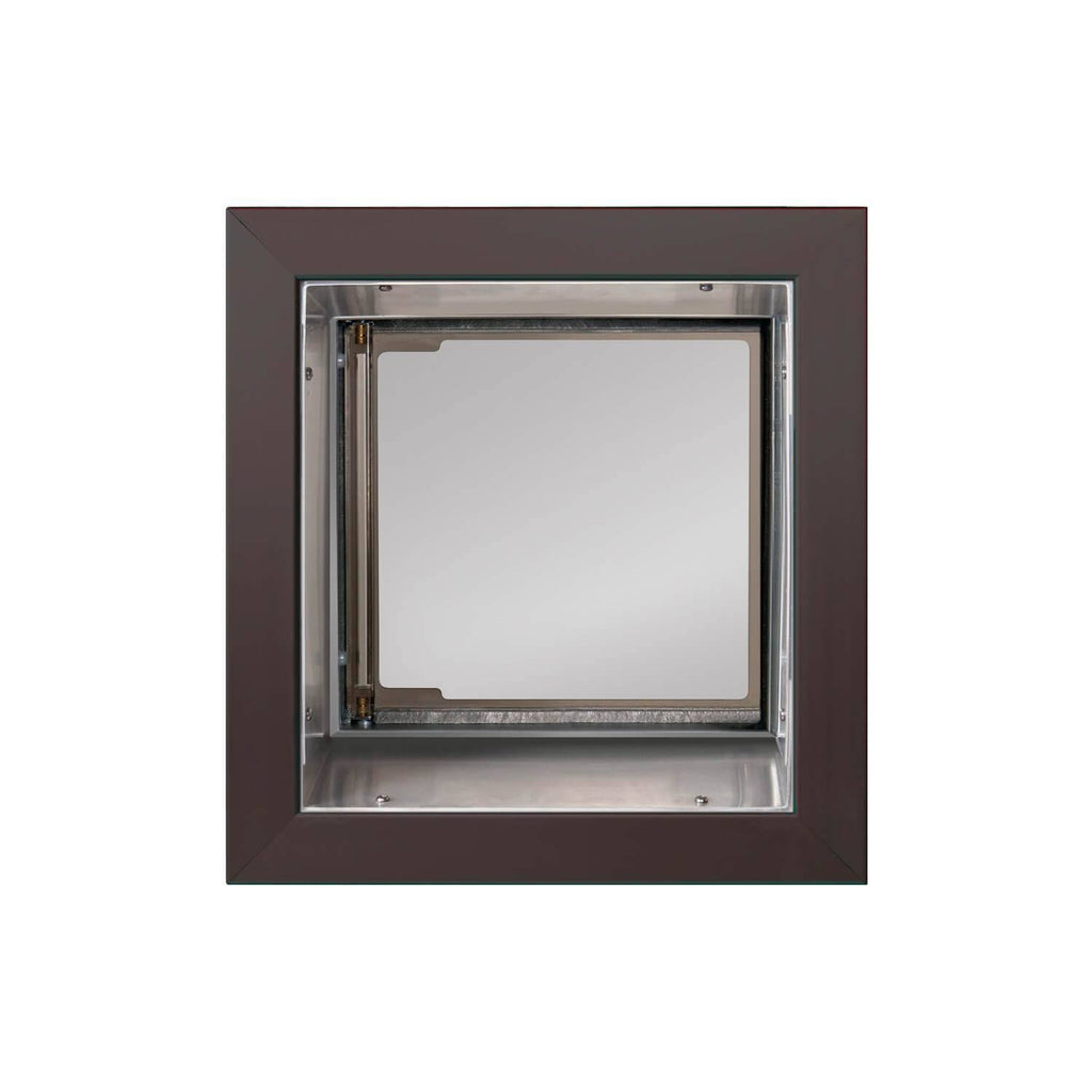 White Large Wall Mount Pet Door L9043