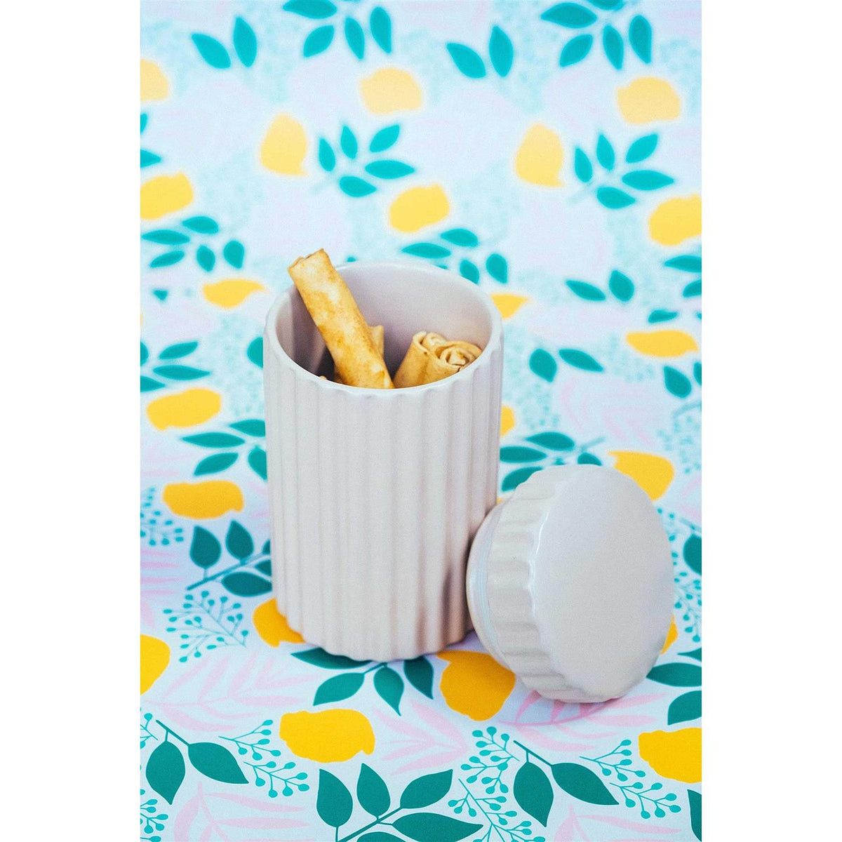 Ceramic Dog Treat Jar P5792