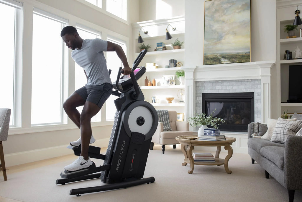 Elliptical with 14” Tilting Touchscreen M1946