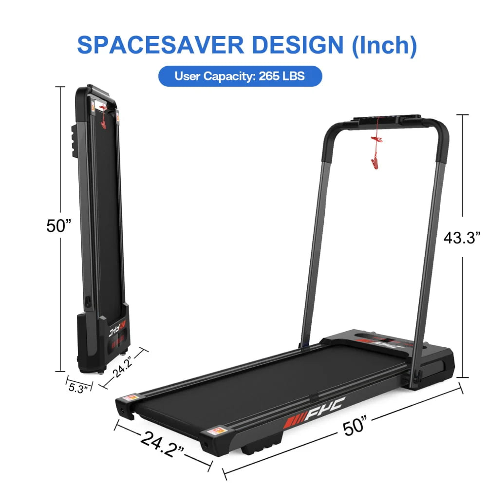 Folding Incline Electric Treadmill 2.5HP D5779