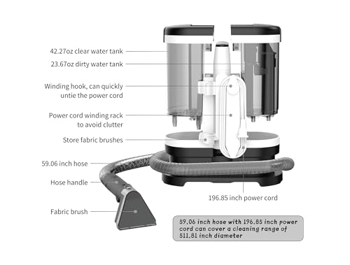 Portable Carpet and Upholstery Cleaner E6296