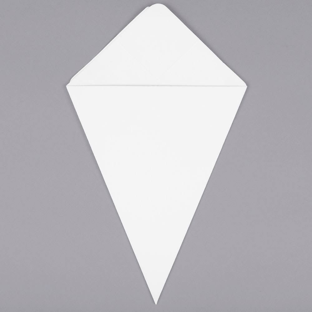 20 oz Square Cardboard Cone X7005