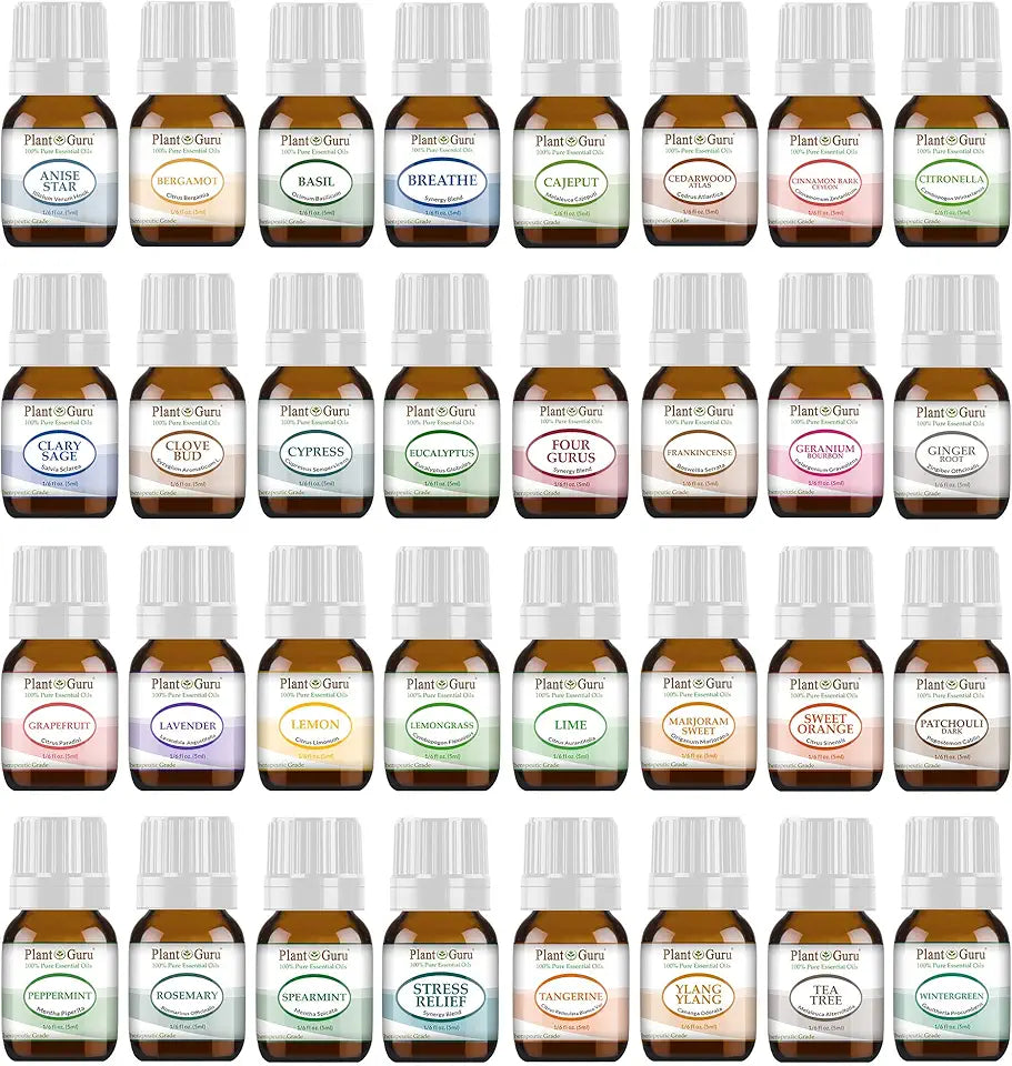 32-5 ml 100% Pure Therapeutic Grade Essential Oil Set X1328