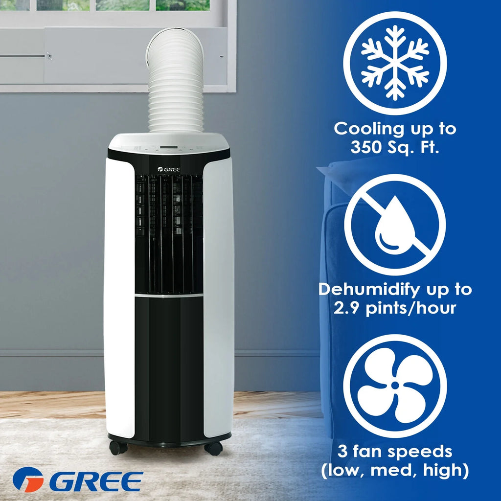 6,000 BTU Portable Air Conditioner with Remote A7844