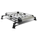 Silver Aluminum Roof Rack Cargo Carrier Basket Q3614