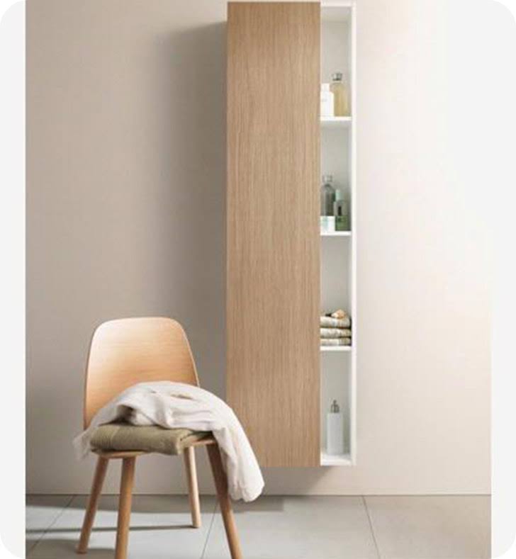 Natural Walnut Tall Cabinet K4293